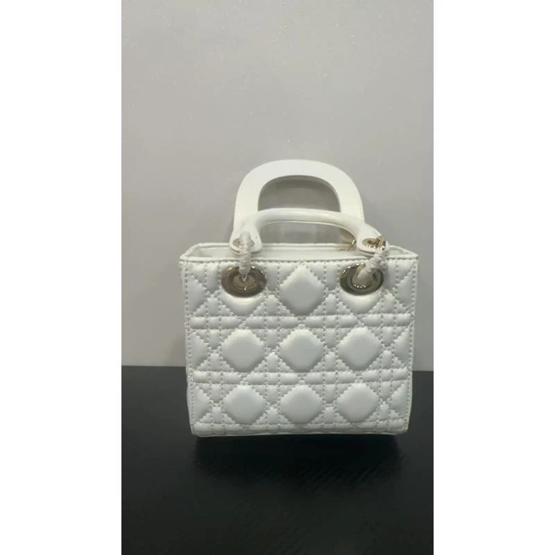 手工真皮包-8901-4-小妃-白