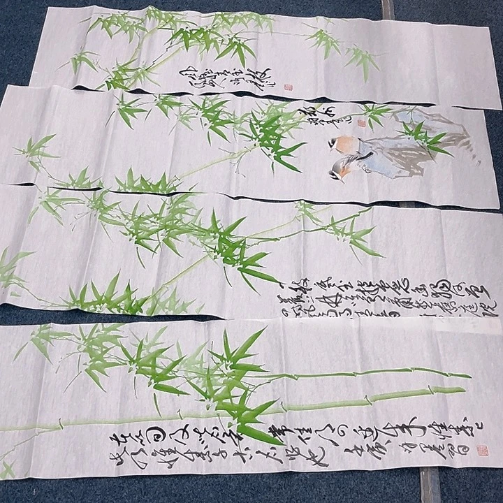 国画纯手绘字画宣纸