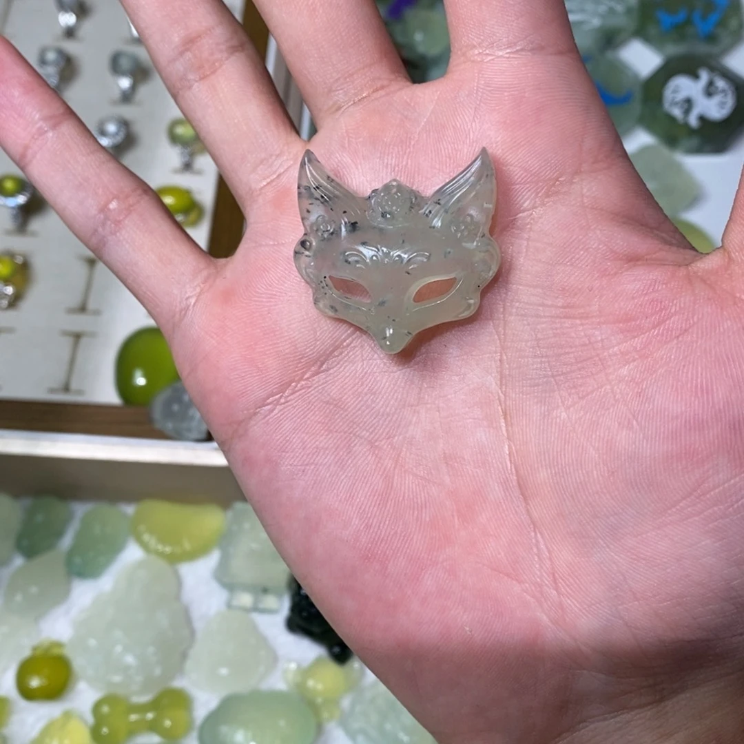 岫玉未镶嵌吊坠(不含链)
