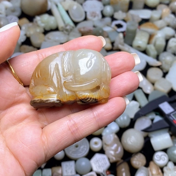 和田玉未镶嵌挂件?****?