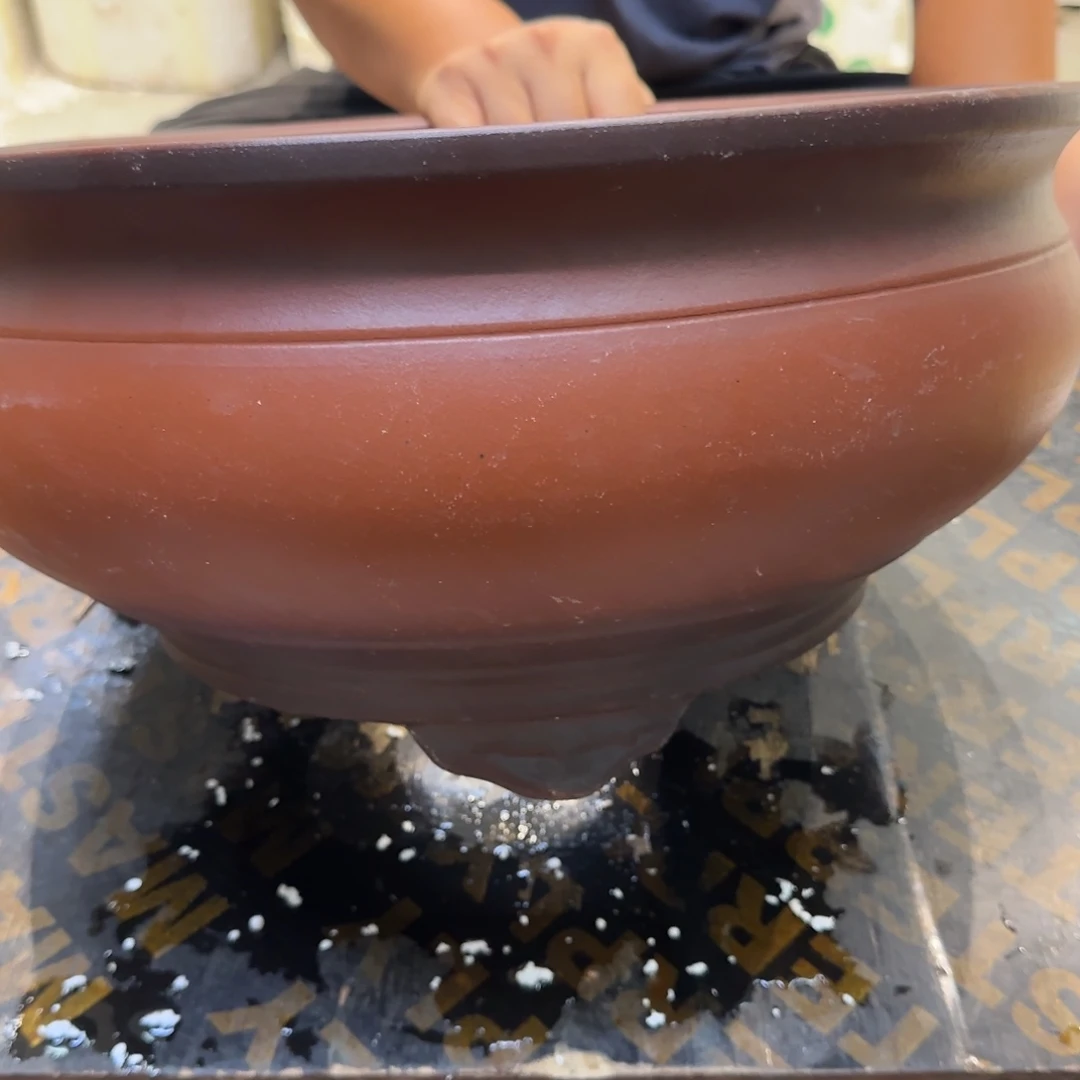 紫砂花盆口径30.15口径