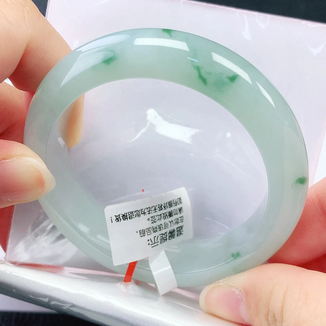 未镶嵌手镯翡翠53圈