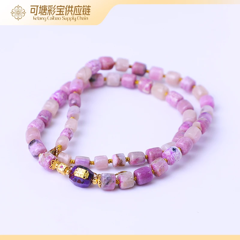 南非舒俱来 18K玉化糖果老型项链/KTCB-4450/多样性发一件