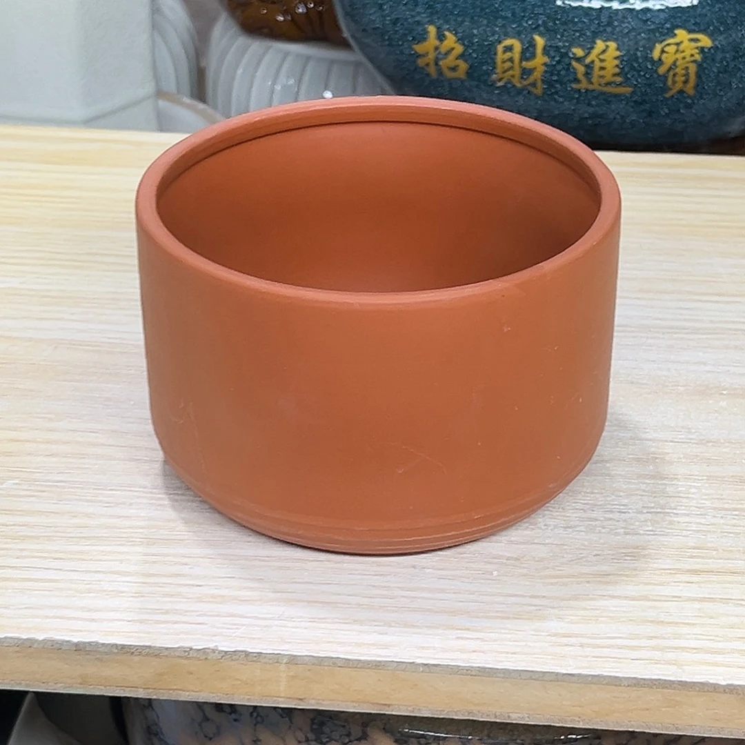 陶瓷绿植多肉微瑕花盆口径12*8.5