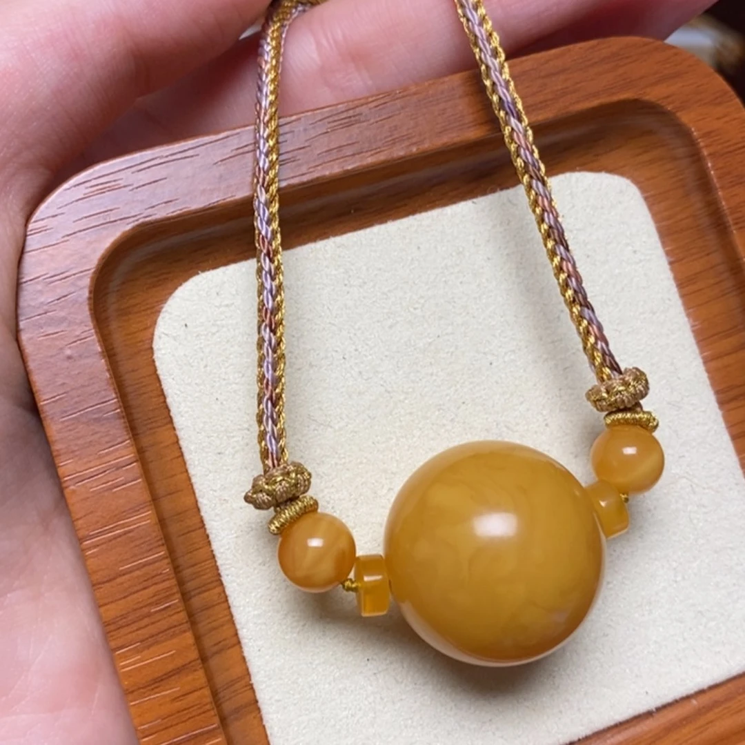 【闪购商品】未镶嵌颈饰蜜蜡项链