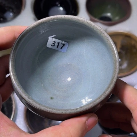 茶盏原矿原釉柴烧建盏