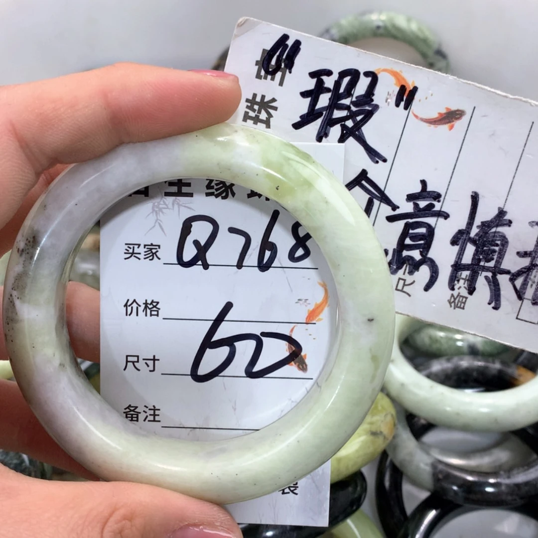 【闪购商品】合金蛇纹石玉手镯
