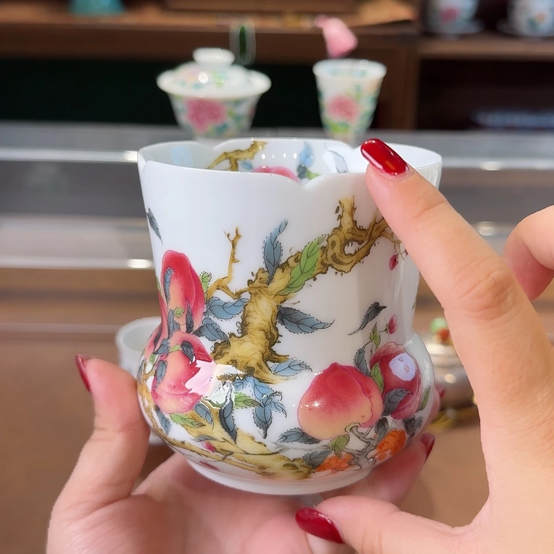 珐琅彩主人杯茶具系列
