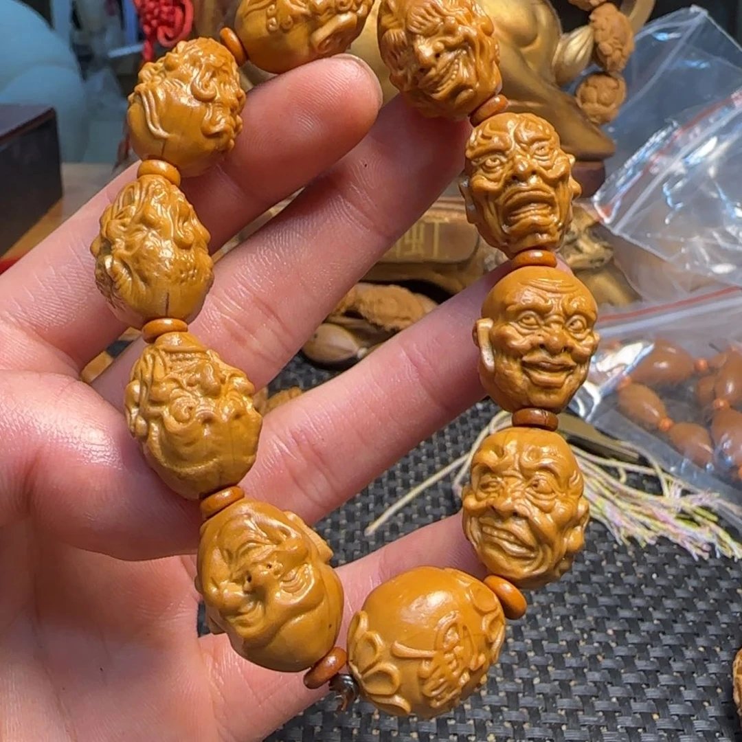 橄榄核手串/手链双面罗汉