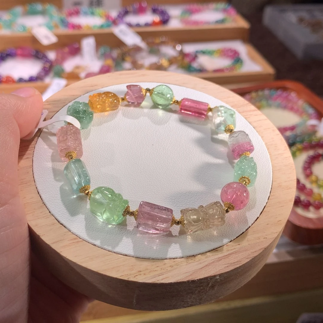 手链未镶嵌碧玺多宝
