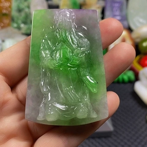 紫金钵盂菩提吊坠