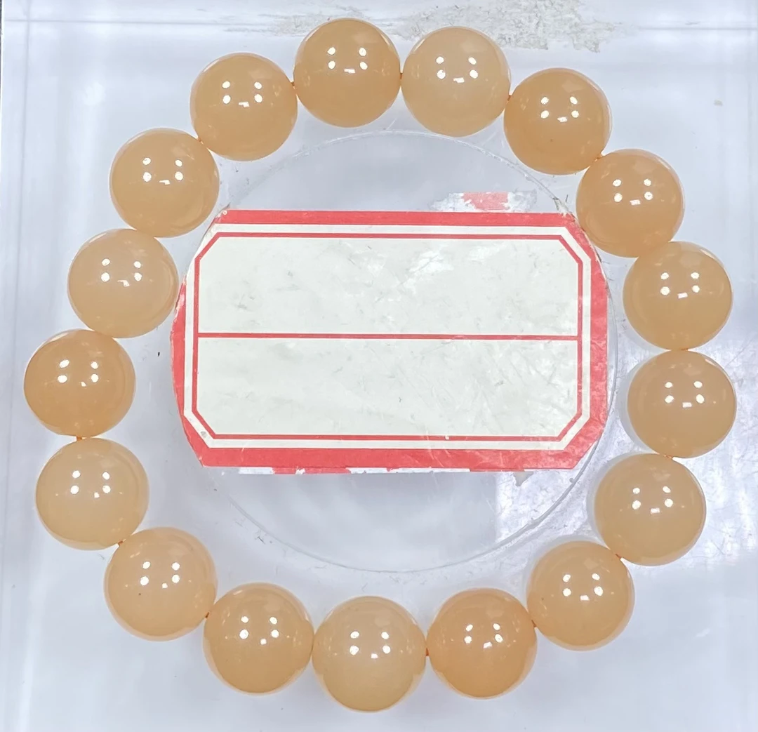 粉色手串12mm发一条C40