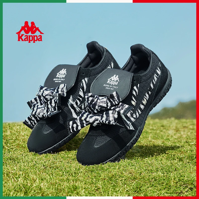 Kappa/卡帕【Kite系列】运动鞋背靠背秋季低帮跑鞋轻便时尚女鞋42CJ