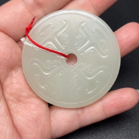 和田玉挂件未镶嵌陈*荣