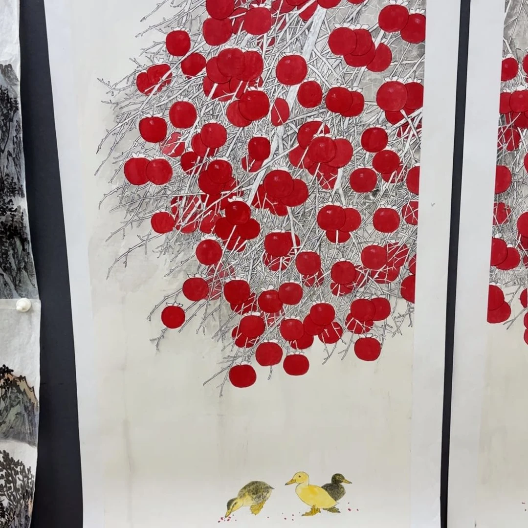 国画用****4杨明松四尺童