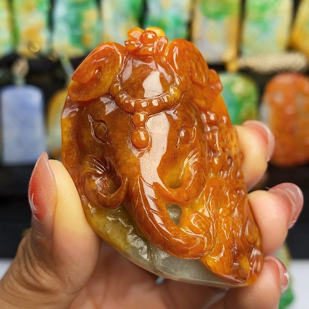 定制翡翠未镶嵌翡翠A货一物一证福利款