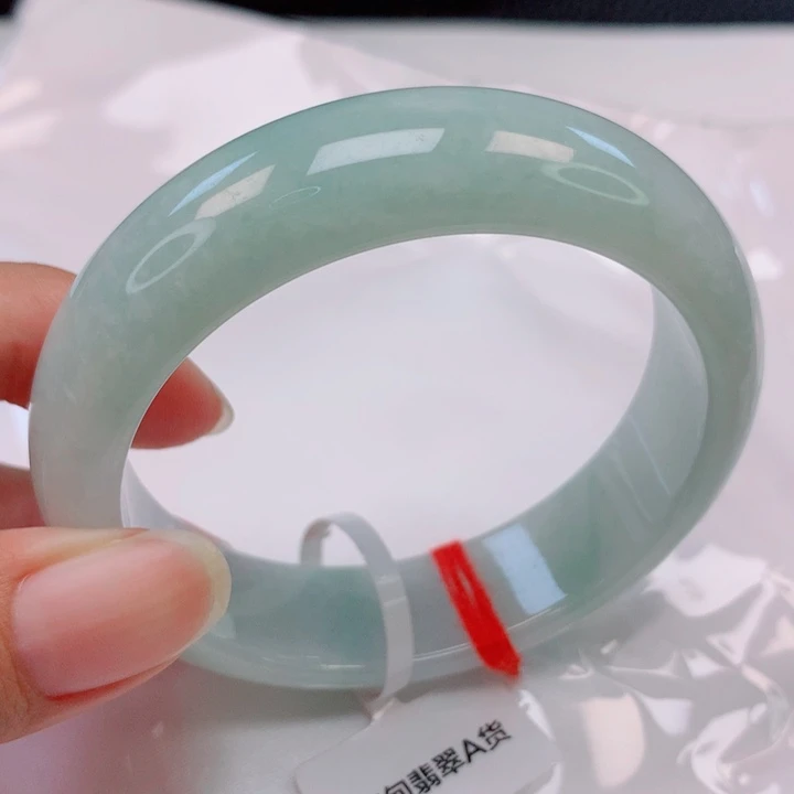 未镶嵌手镯翡翠54圈
