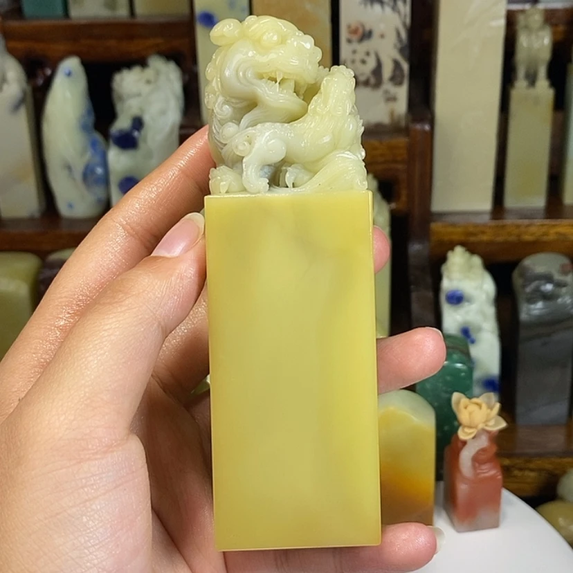 【闪购商品】青田石印石大*