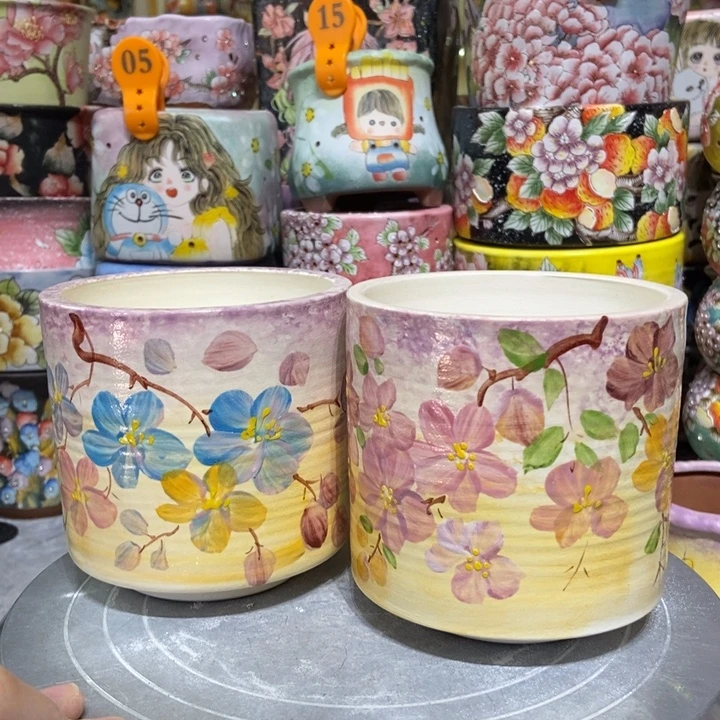 景德镇艺术手绘作品