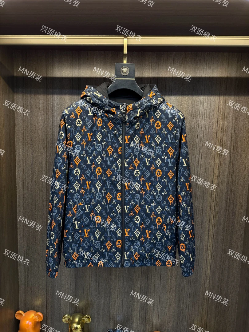 九-25年--加棉-1-2454-双面--欧洲站时尚百搭外套-卡码拍大