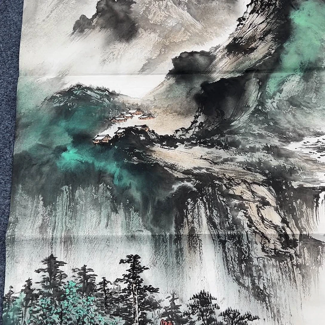 国画国画作品纯手绘欣赏