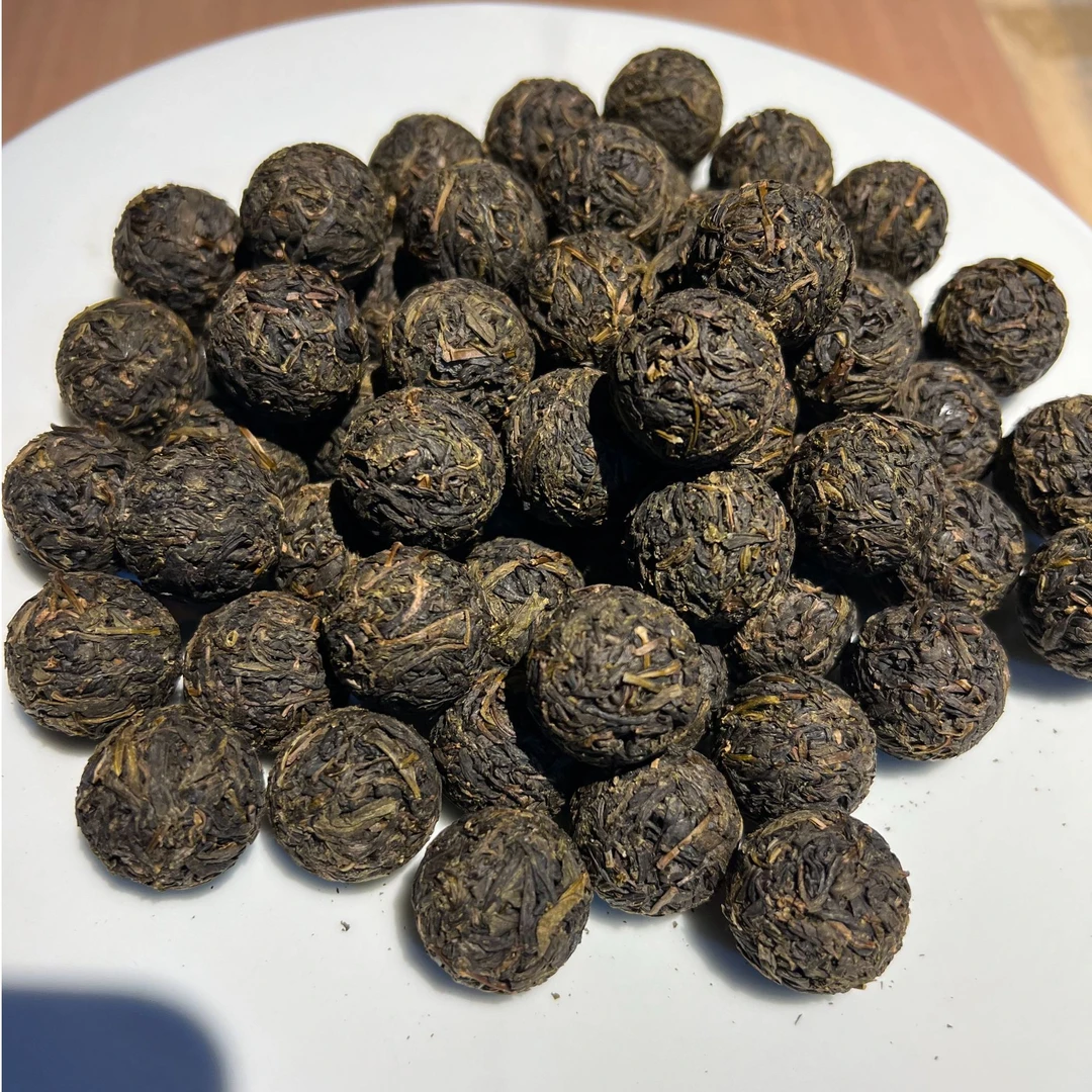 大份【九龙池龙珠】 2024年九龙池野茶龙珠 长在冰碛岩上的好茶