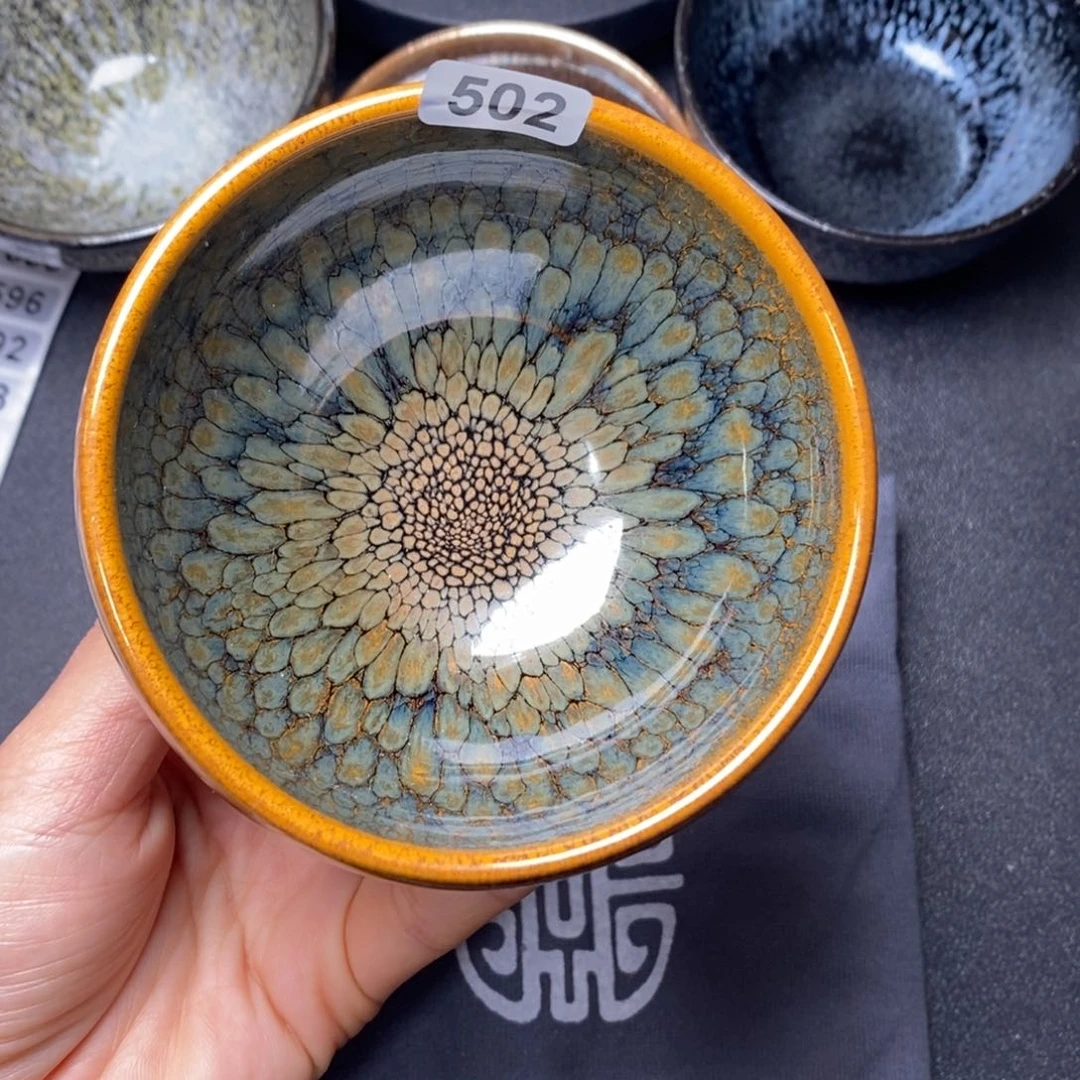 茶盏建窑建盏主人杯502