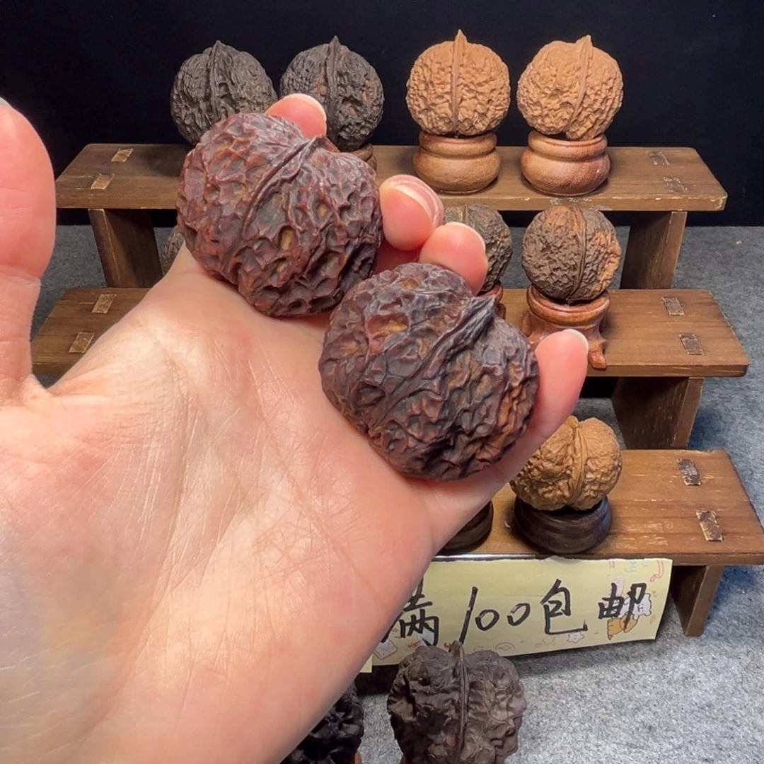 文玩核桃吊坠z聚宝金蟾43mm