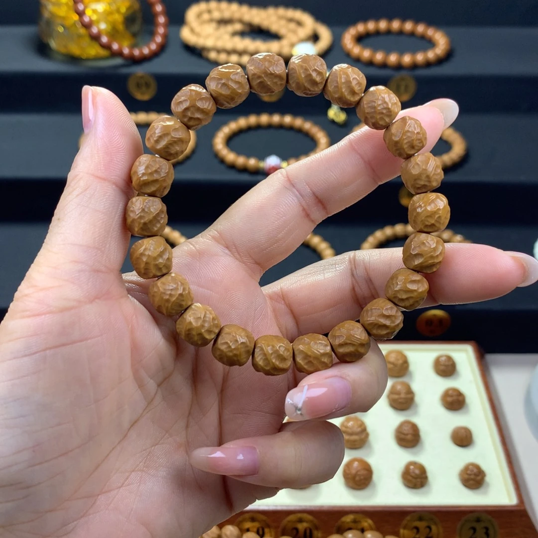 猴头核桃手串猴头核桃原皮原色观山全品