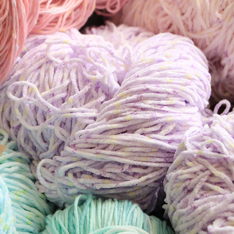 新JS1201-JS1300外贸微瑕绞纱手工毛线福利放送厂家直销盲袋100g