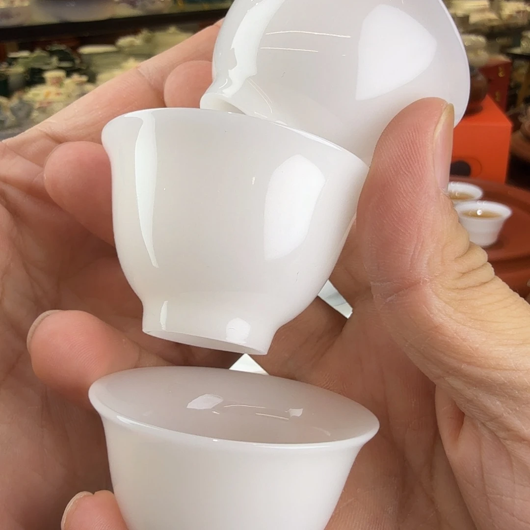 瓷片高档杯子 6 个福利多多