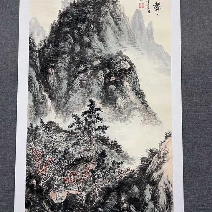 国画书画作品多次