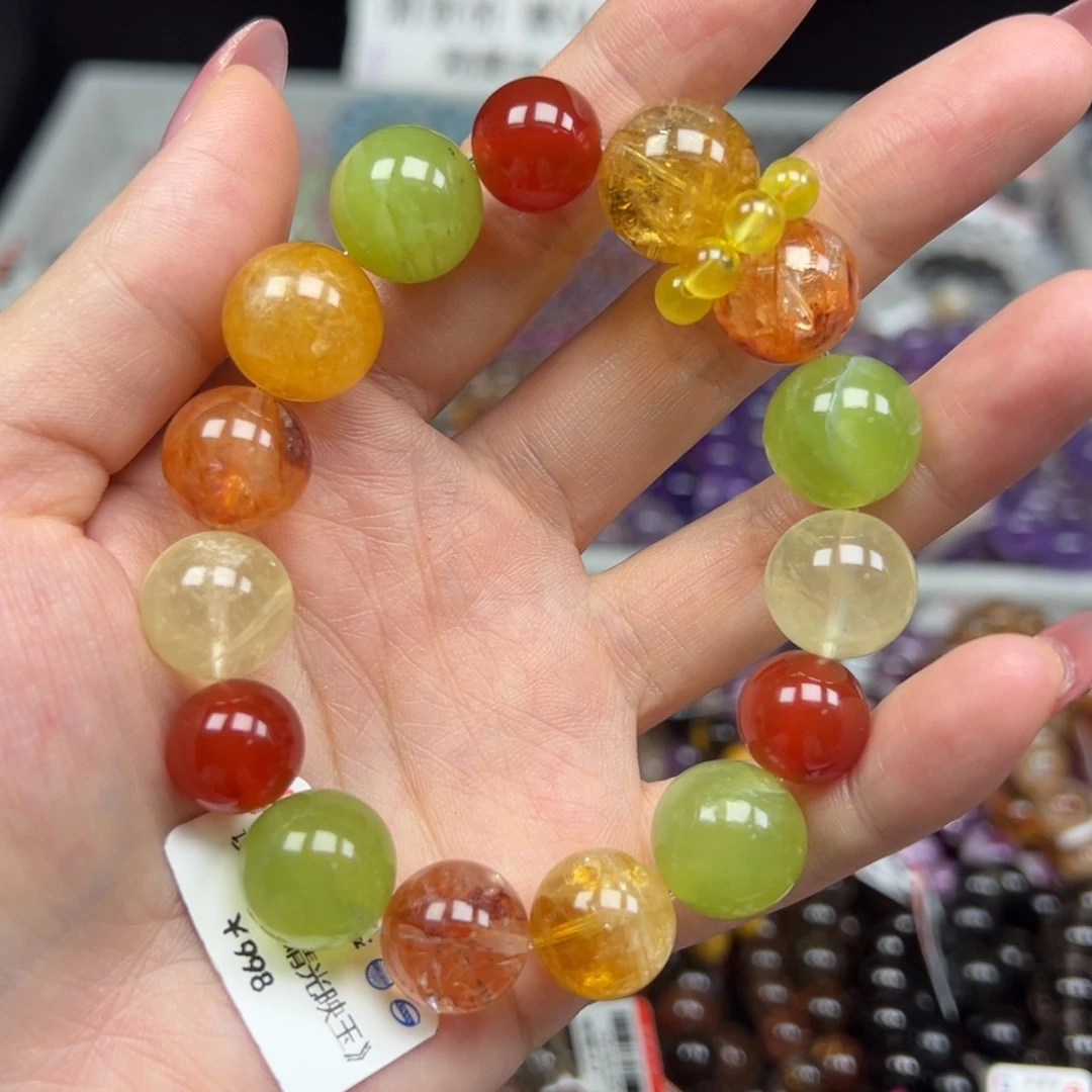 未镶嵌手链水晶设计款晴光映玉25