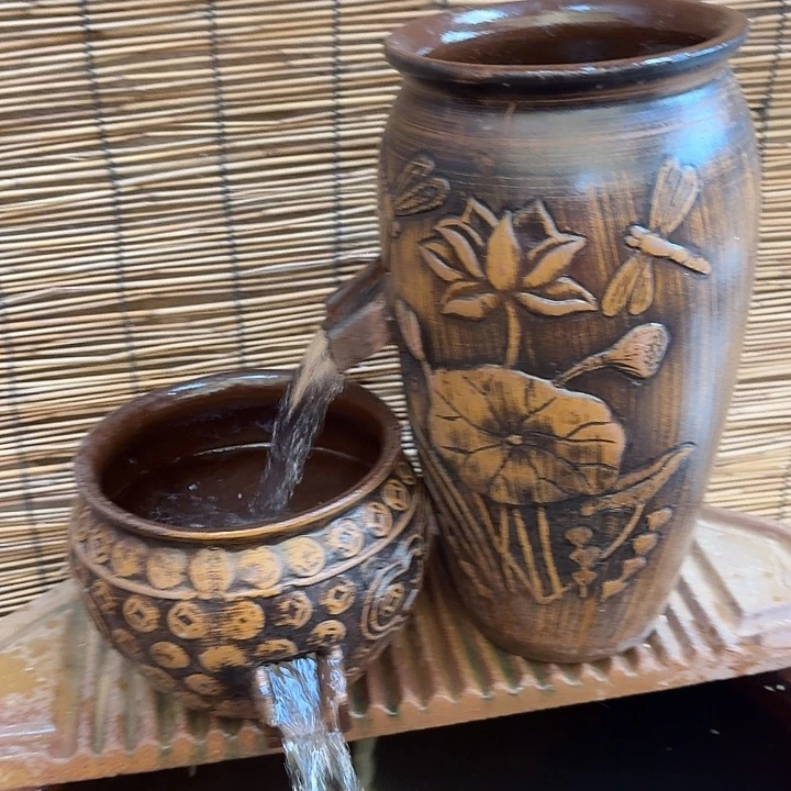 粗陶口径19/39，20/17➕15W水泵➕水管➕过滤棉