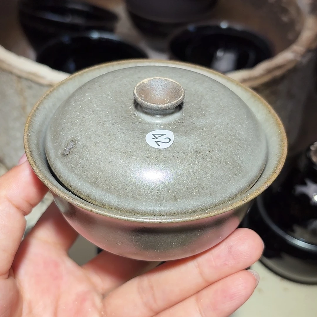 茶盏义兴龙窑建盏42微瑕