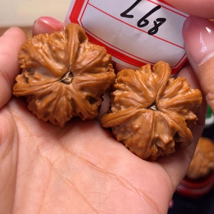 手串文玩核桃38.5尺白奔68