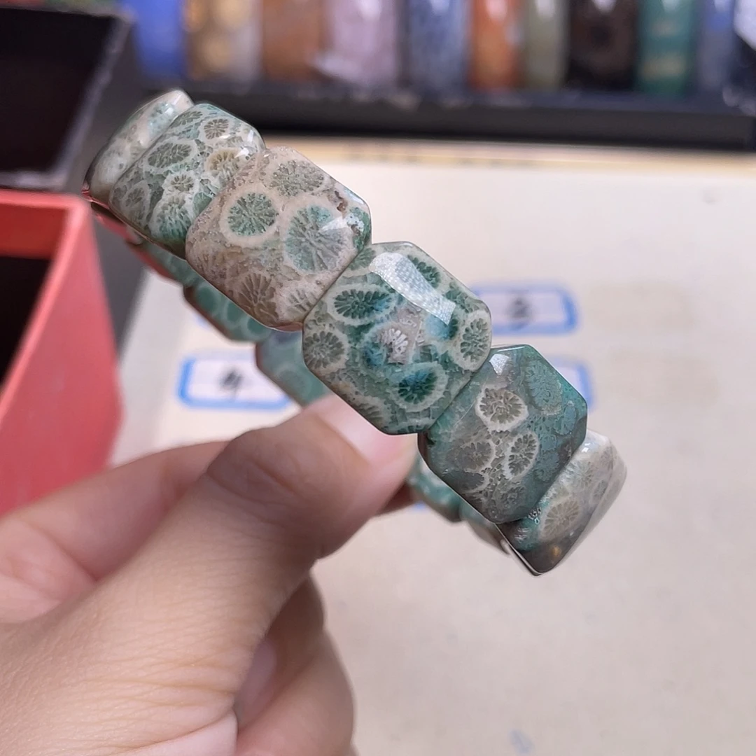 未镶嵌手镯硅化玉