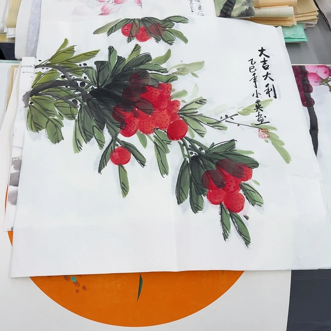 国画纯手绘作品欣赏