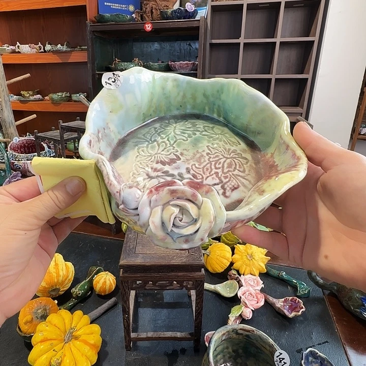 忽***歌纯手工咖啡杯盘碗