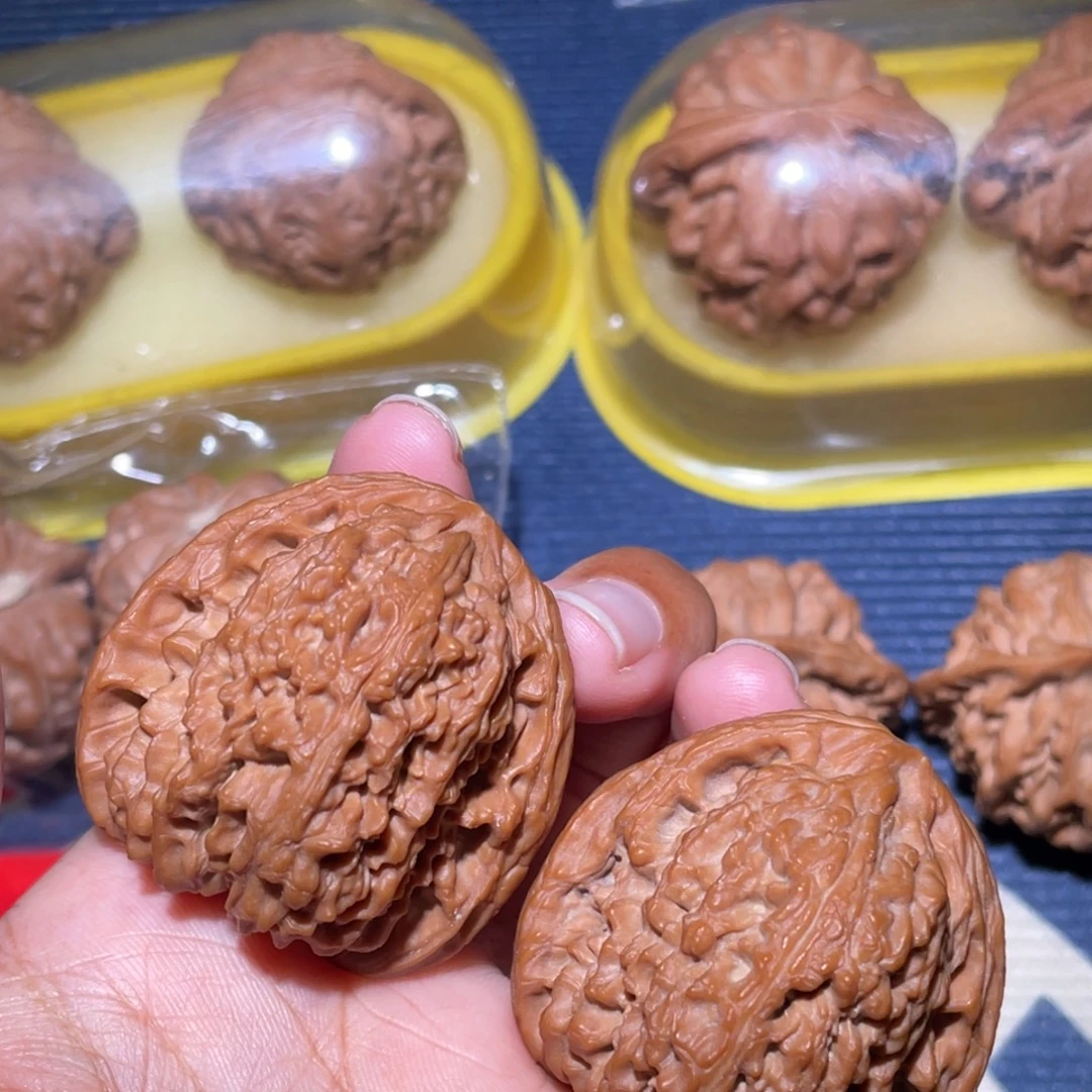 傑***°吊坠文玩核桃全品南疆石41