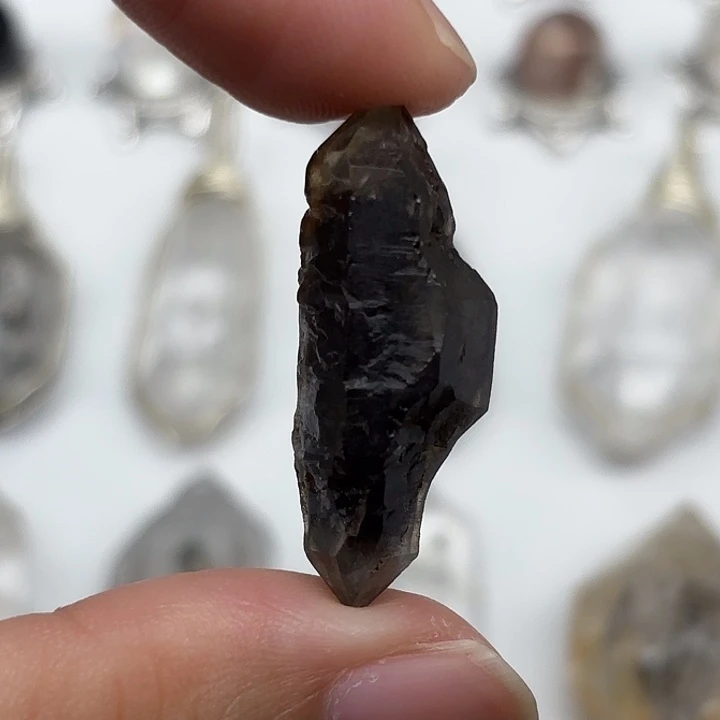 颈饰未镶嵌水晶黑武士闪灵钻33mm+