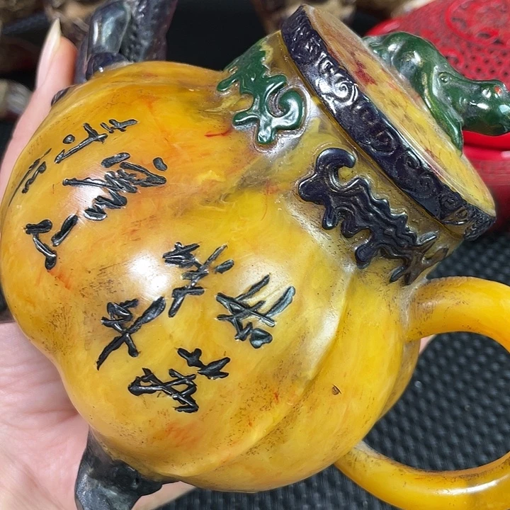 吊坠紫金钵盂菩提