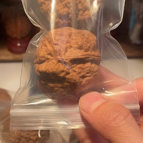 H***r文玩核桃把件十八包带彩44
