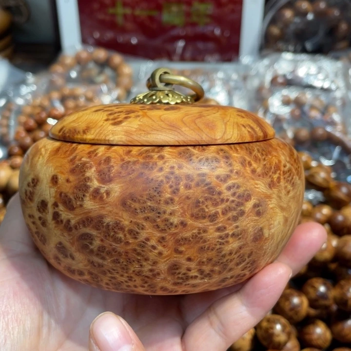 柏木（崖柏）手串/手链茶叶罐