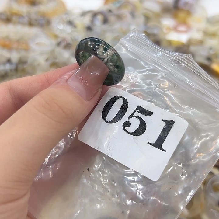 合金戒指玛瑙/玉髓51港17