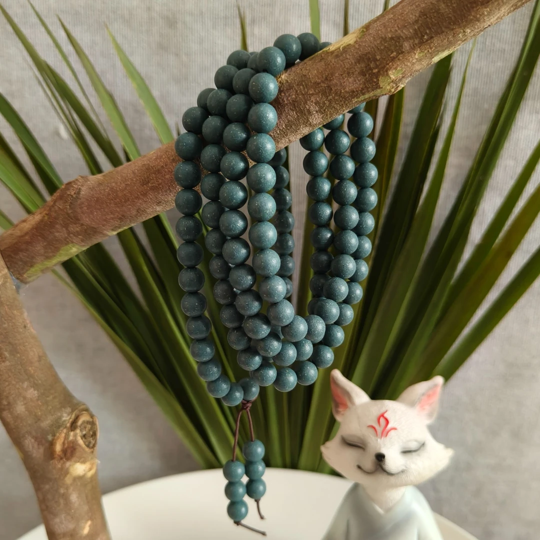 蓝药师手串古法合香珠0.8*108持久留香