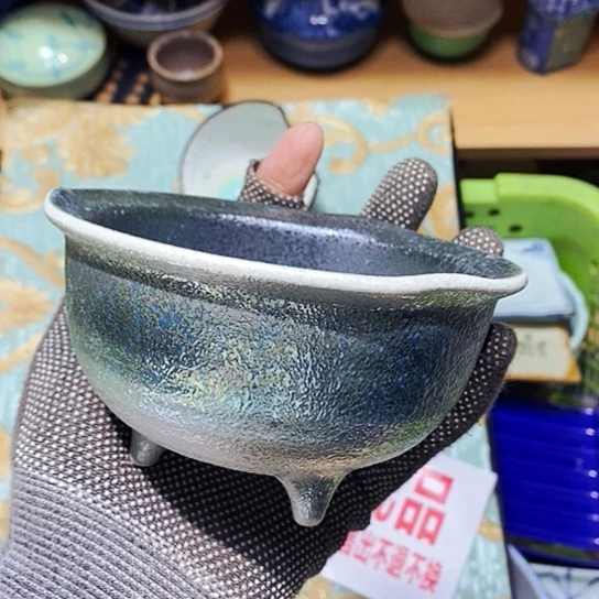 瓷片新年快乐。万事如意