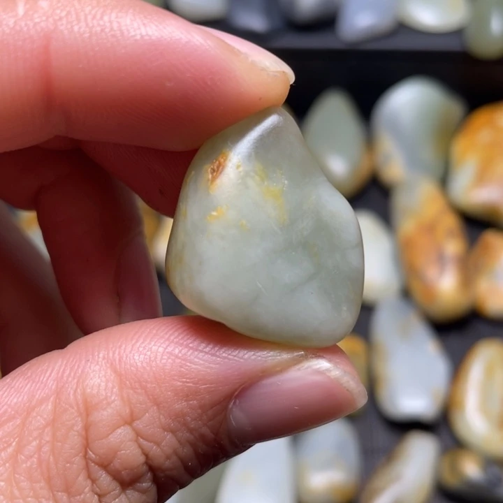 和田玉未镶嵌挂件66