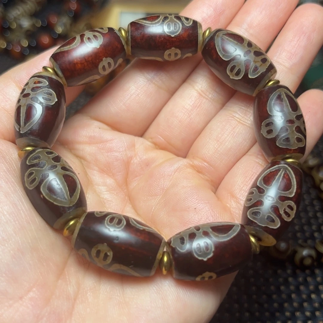 玛瑙/玉髓未镶嵌手链