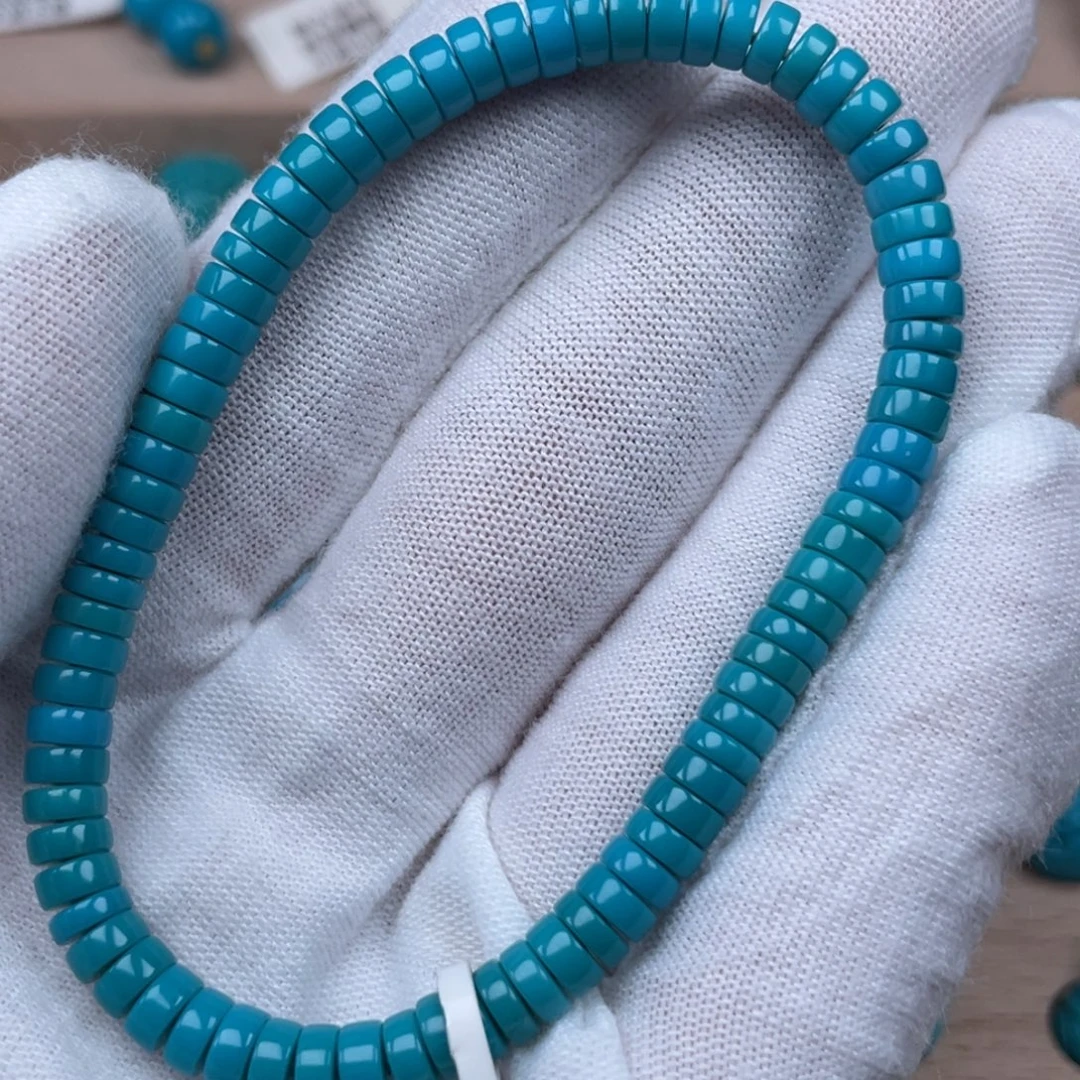 绿松石未镶嵌颈饰5mm